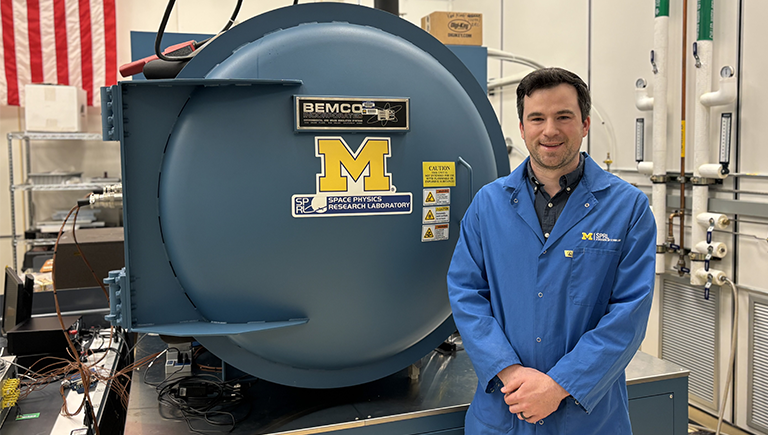 Space Physics Spotlight: Q+A with Engineer in Research Lead Louis Marr